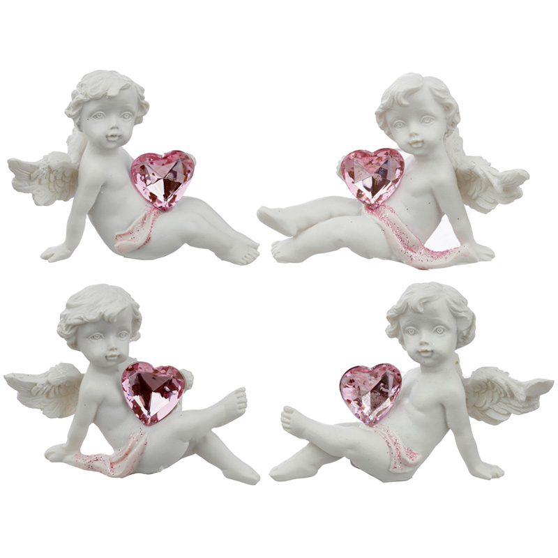 Collectable Peace of Heaven Cherub Playful Heart