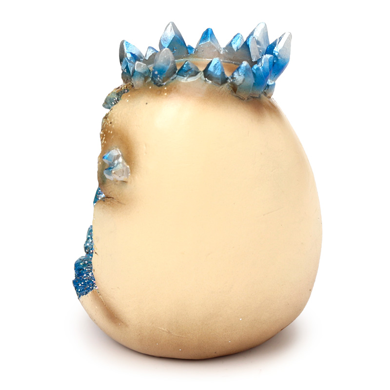 Tea Light Candle Holder - Elements Baby Dragon Crystal Egg Cave