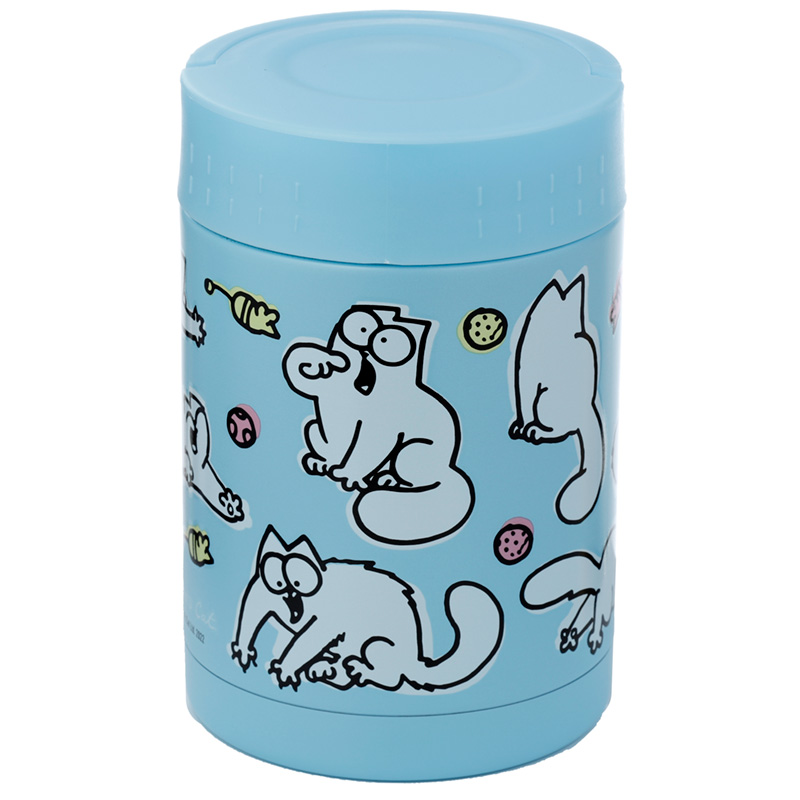 Simon's Cat Foodie Stainless Steel Insulated Food Snack/Lunch Pot 500ml
