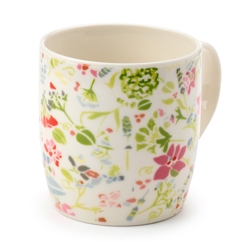 Porcelain Mug - Julie Dodsworth Pink Botanical