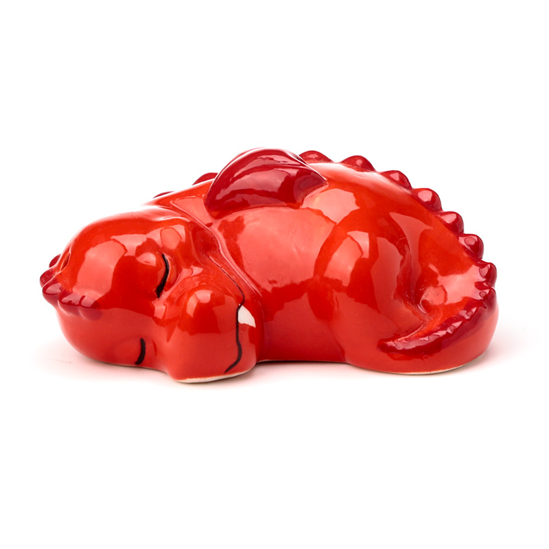 Novelty Ceramic Salt and Pepper - Red Dragon