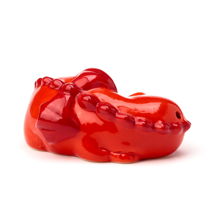 Novelty Ceramic Salt and Pepper - Red Dragon