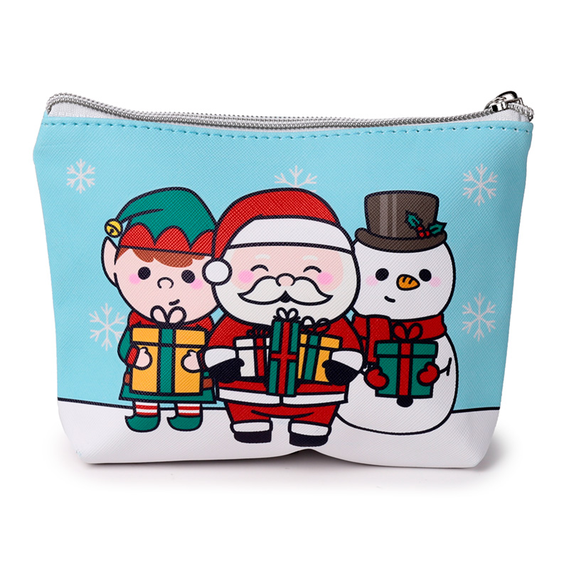 PVC Toiletry Makeup Wash Bag (Small) - Christmas Festive Friends