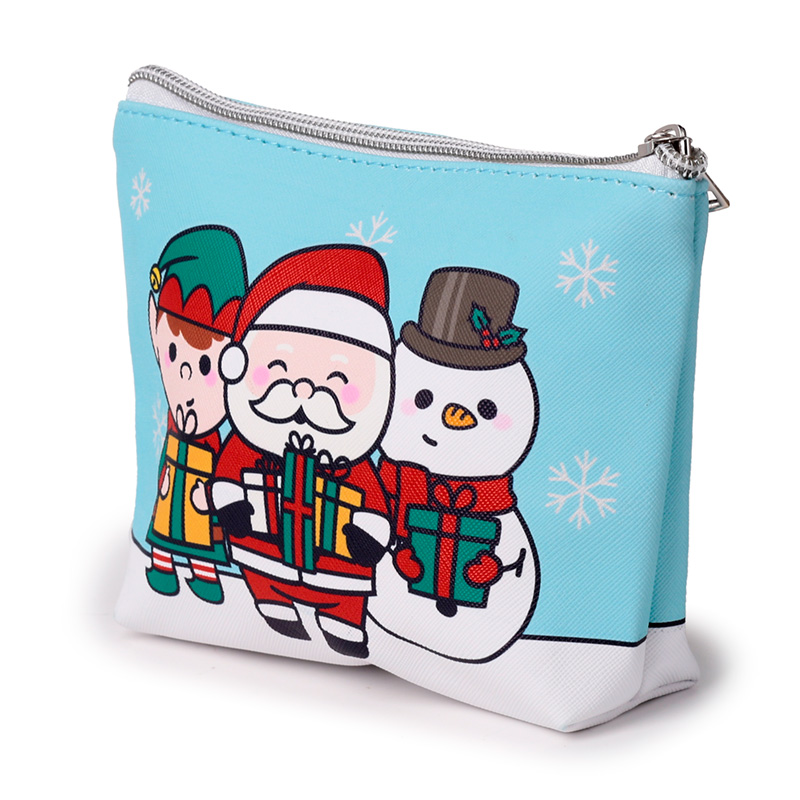 PVC Toiletry Makeup Wash Bag (Small) - Christmas Festive Friends