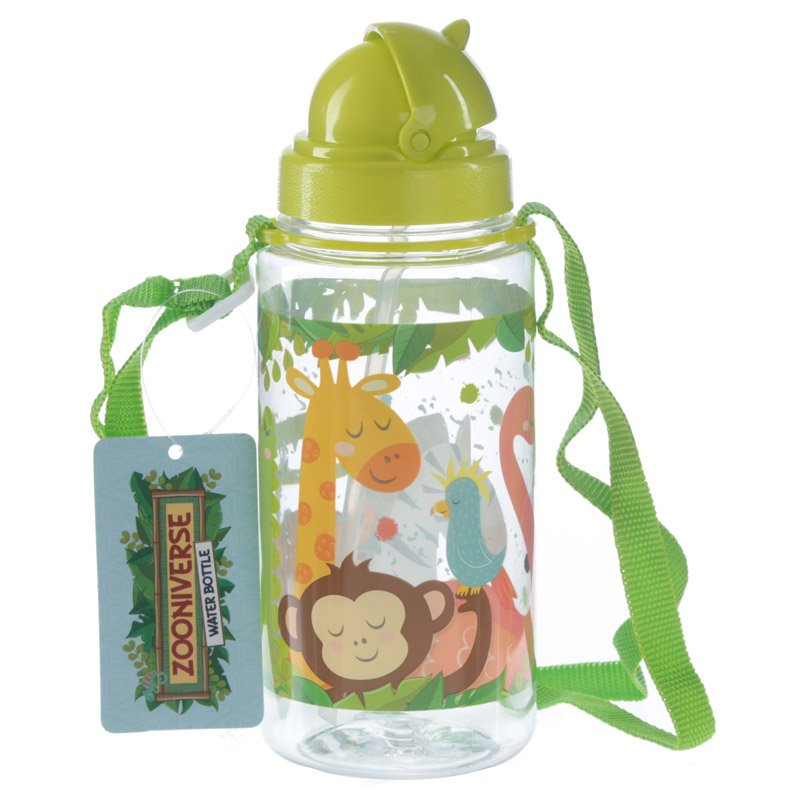Children's water bottle 450ml with strap – Gadgetly