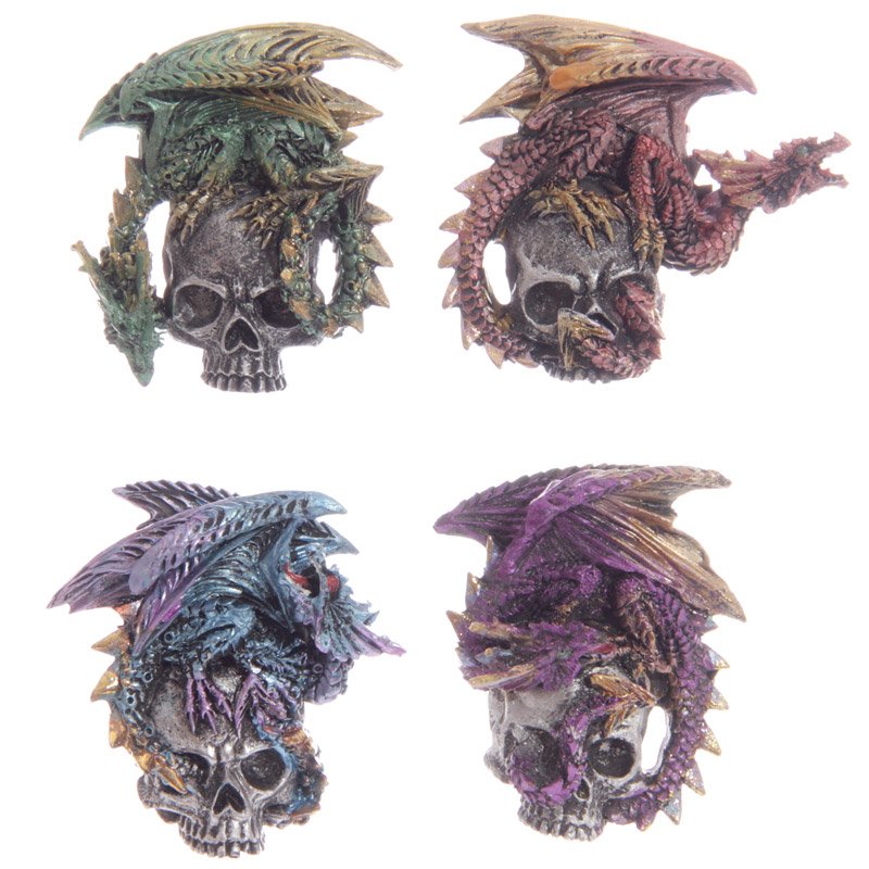 Gothic Dragon Magnet – Resin Souvenir Magnet