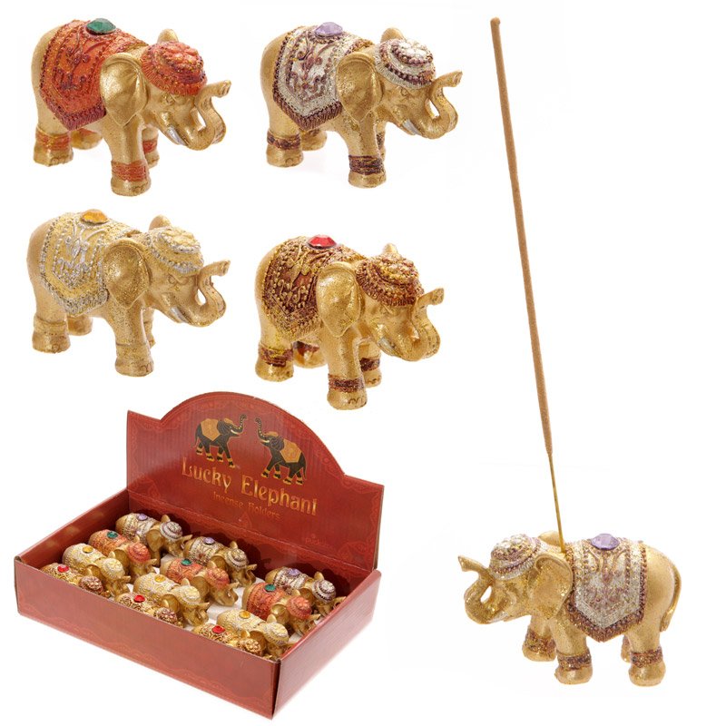 Elephant Incense Stick Holder – Mini Collectable – Gadgetly