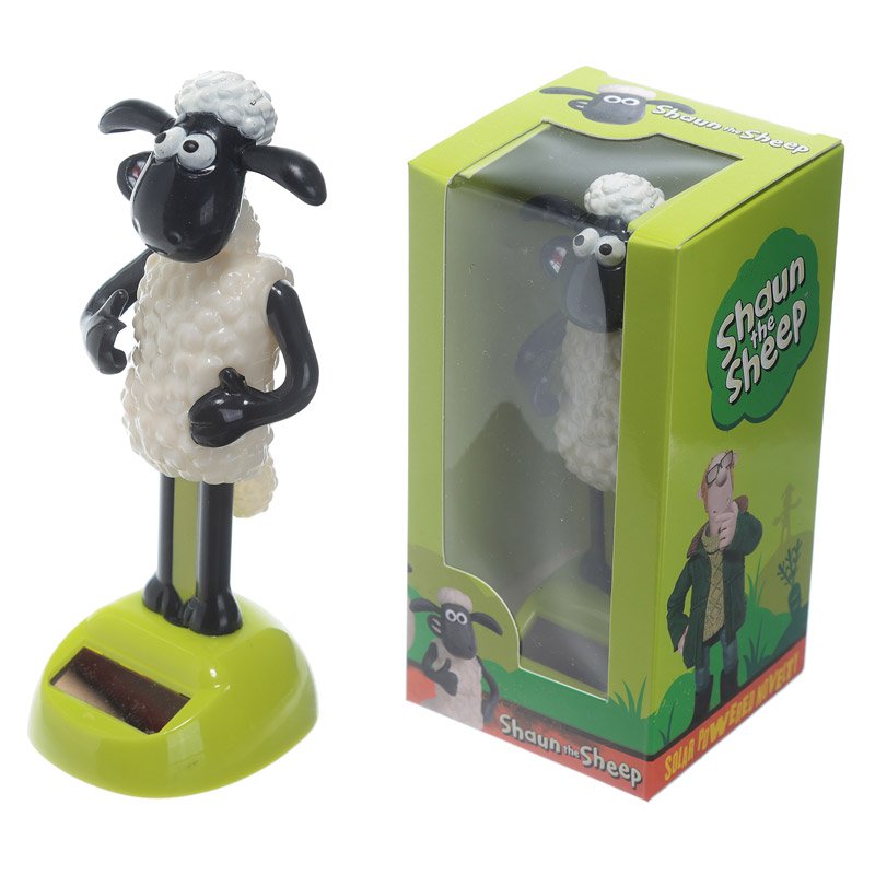 Shaun the Sheep figurine – Solar ABS Collectible