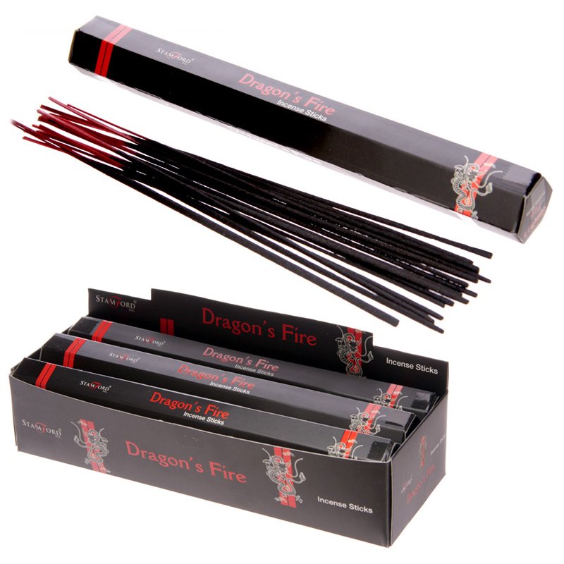 Hand rolled incense – Red Rose – 12 sticks