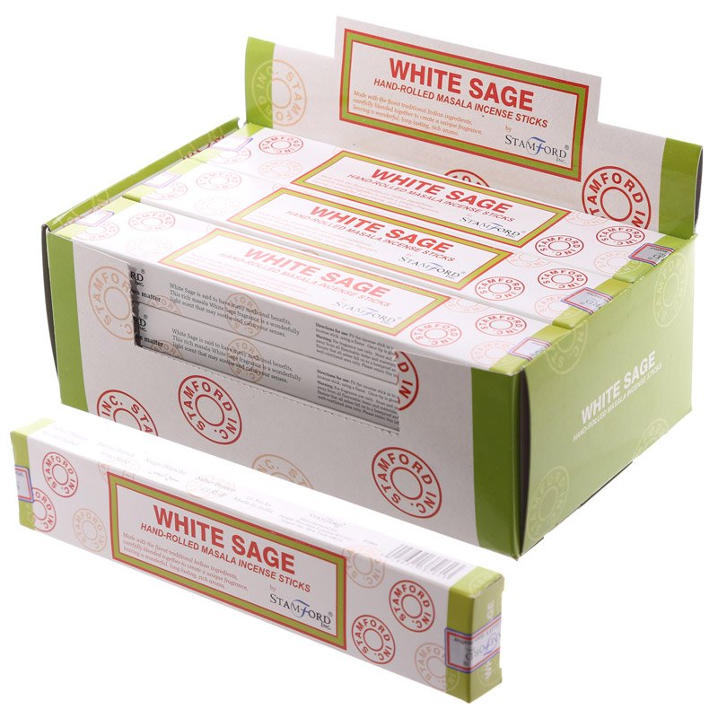White Sage Incense Sticks – Rolled, Vegan, Free Gadgetly