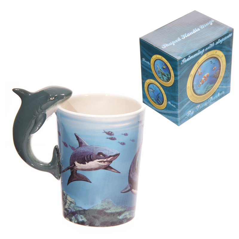 Shark Handle Mug 400ml Ceramic – Lisa Parker – Gadgetly