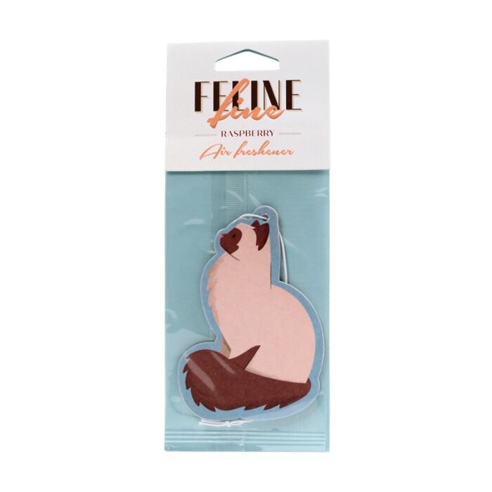 Air Freshener - Raspberry Scented Feline Fine Cats (New)
