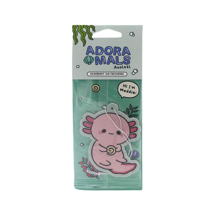 Air Freshener - Raspberry Scented Maddie the Axolotl