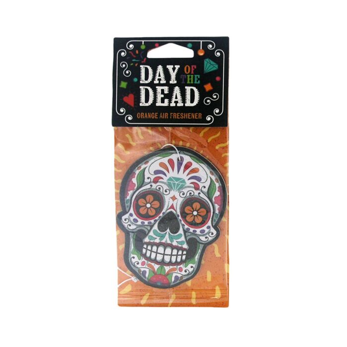 Air Freshener - Orange Scented Day of the Dead