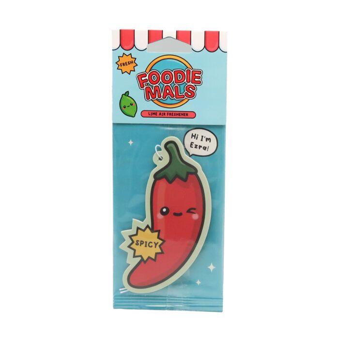 Air Freshener - Lime Scented Foodiemals Chilli