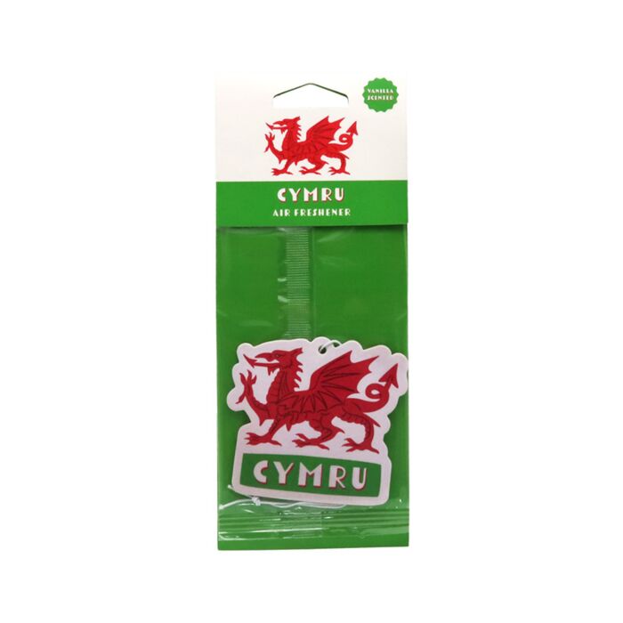 Vanilla Welsh Dragon Wales (Cymru) Air Freshener