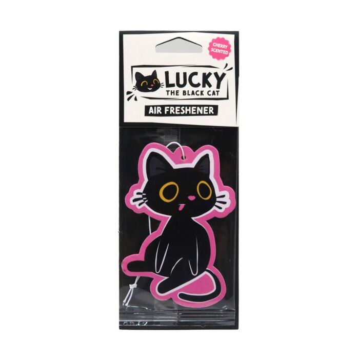 Air Freshener - Cherry Scented Lucky the Black Cat