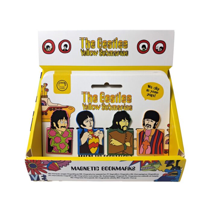 Magnetic Bookmark Set - The Beatles Yellow Submarine