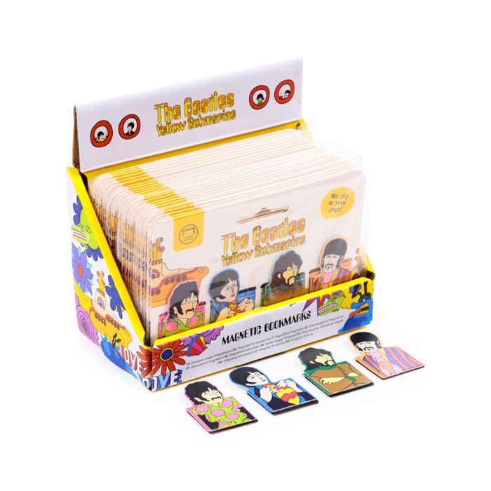 Magnetic Bookmark Set - The Beatles Yellow Submarine