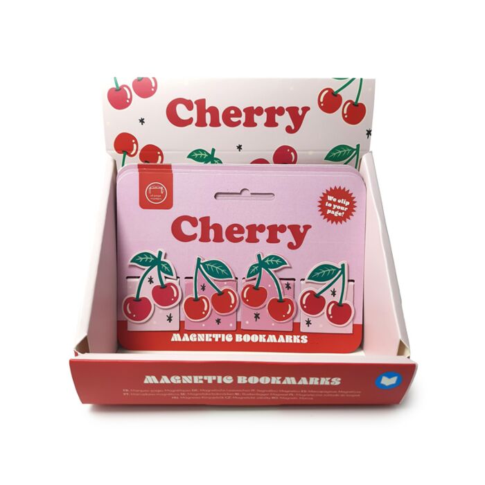 Magnetic Bookmark Set - Cherries