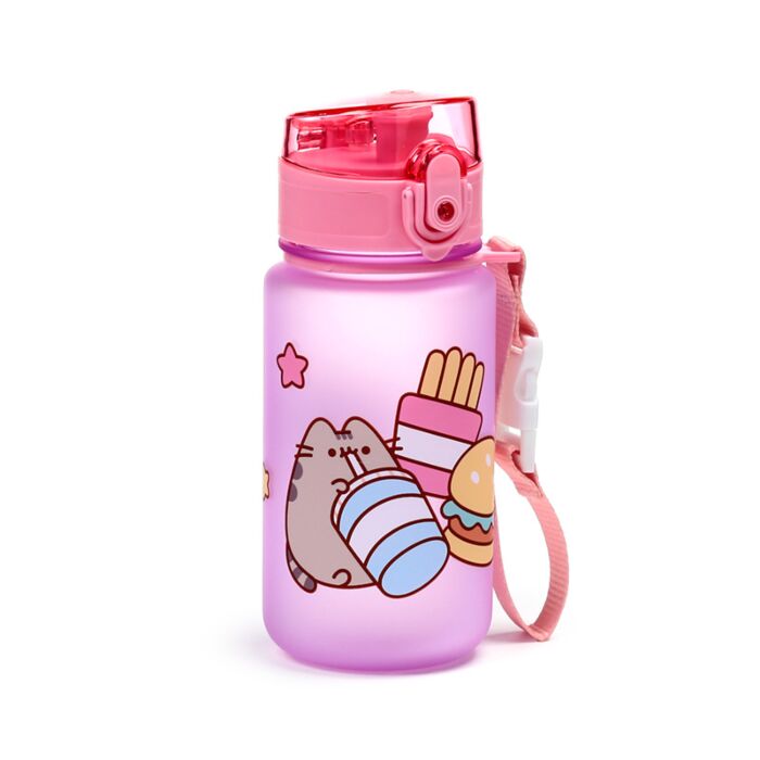 350ml Shatterproof Pop Top Children's Water Bottle - Pusheen the Cat Core