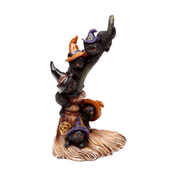 Witches Cat - Climbing Broomstick