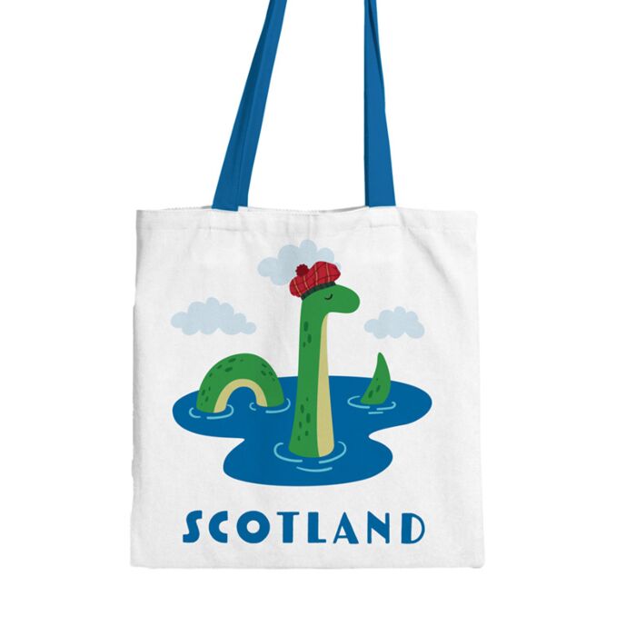 Tote Shopping Bag (Small) - Scotland Souvenir