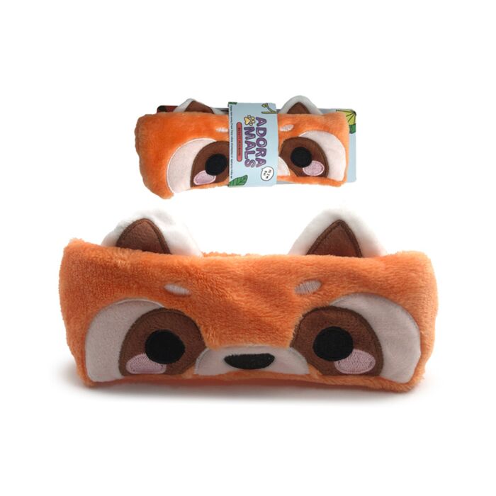 Plush Beauty Headband - Adoramals Ru the Red Panda
