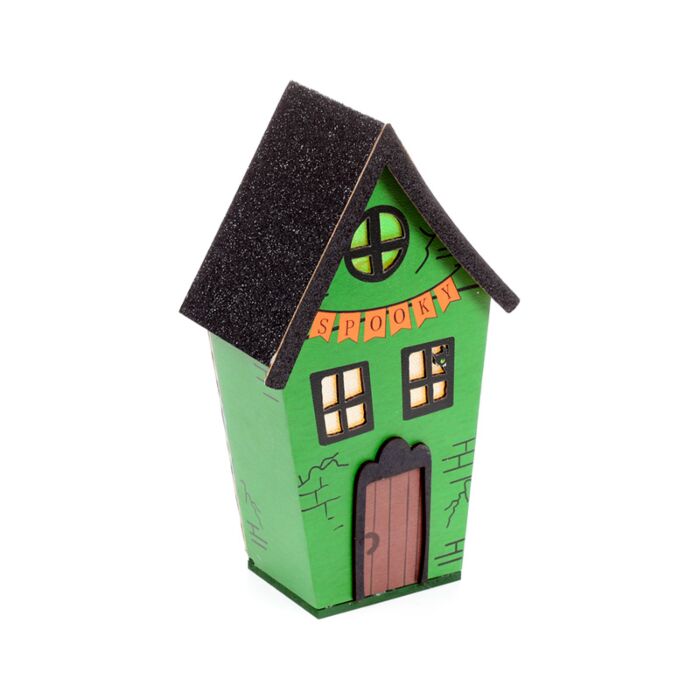 LED Decoration - Halloween Tall Spooky House
