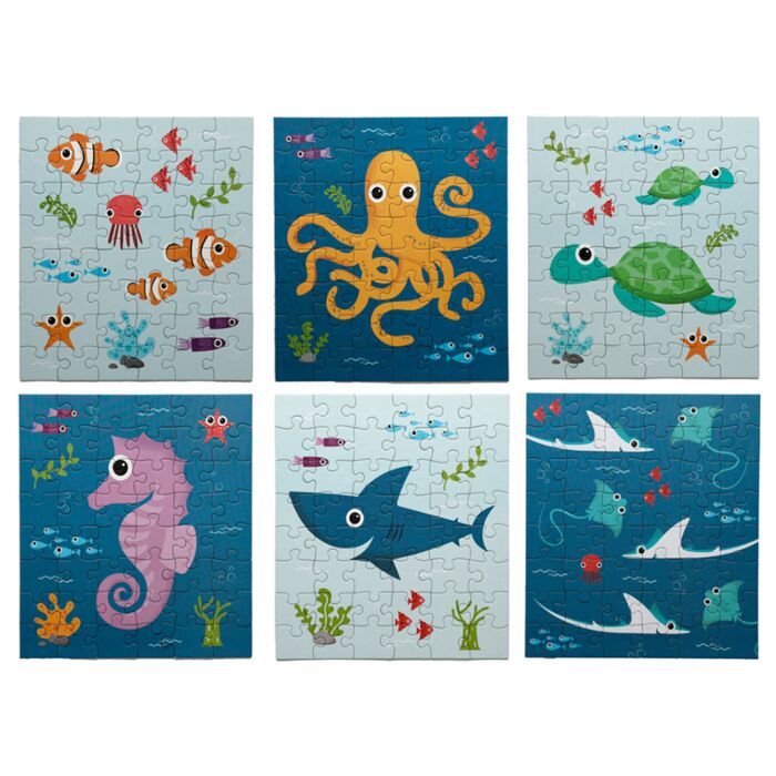 48pc Recycled Jigsaw Puzzle - Splosh Sealife Surprise 