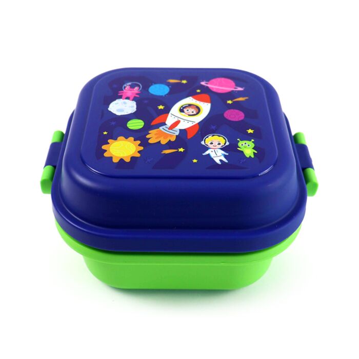 Bento Clip Lock Snack Lunch Box - Space Cadets