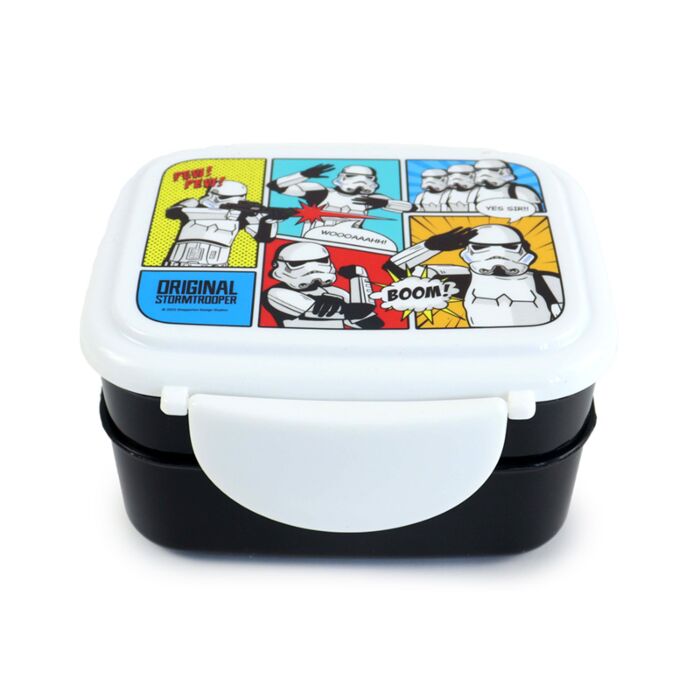Bento Clip Lock Lunch Box with Cutlery - The Original Stormtrooper