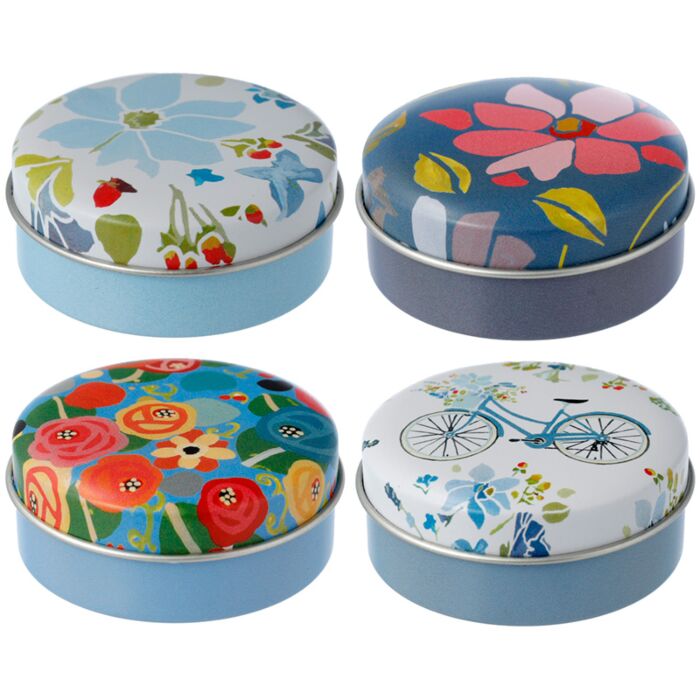 Lip Balm in a Tin - Julie Dodsworth Blue Botanical