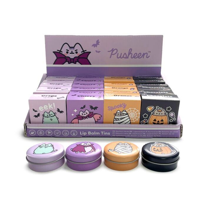 Lip Balm in a Tin - Pusheen the Cat Halloween