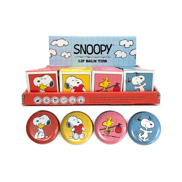 Lip Balm in a Tin - Peanuts Snoopy & Woodstock