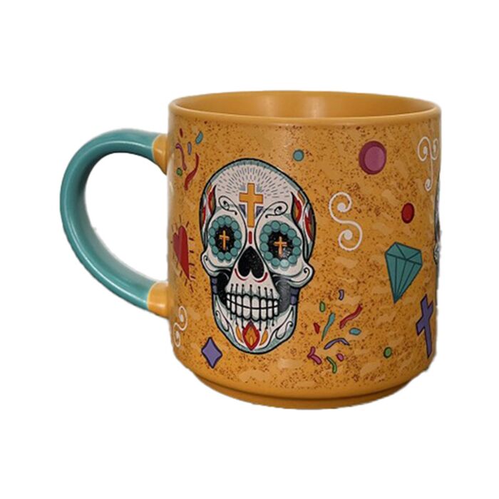 Large Porcelain Mug - Day of the Dead