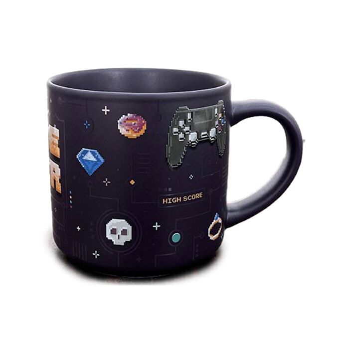 Large Porcelain Mug - Game Over