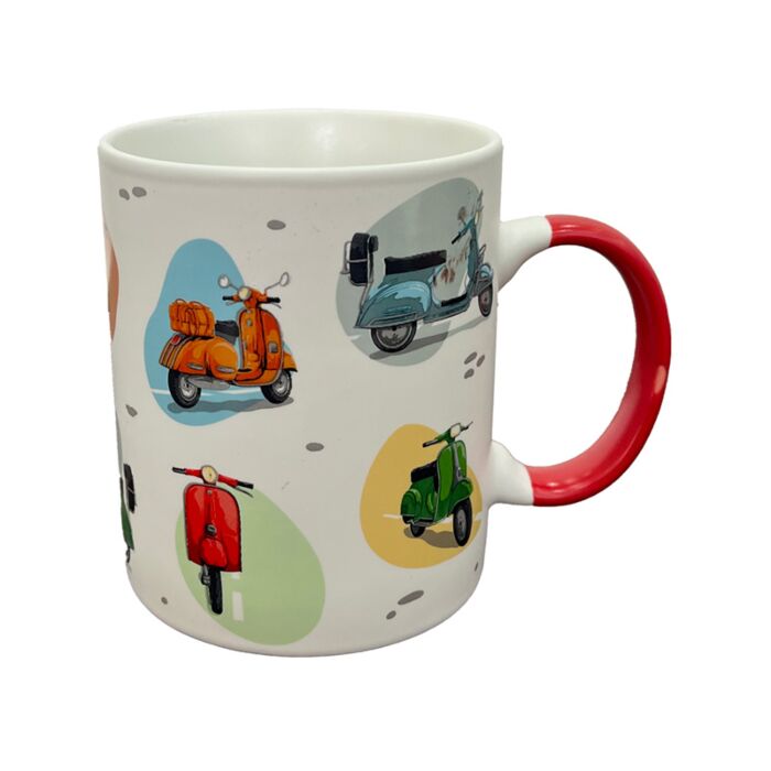 Porcelain Mug - Scooter