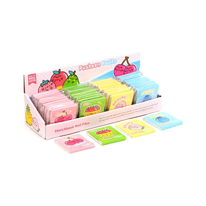 Nail File Matchbook - Pusheen the Cat Fruits