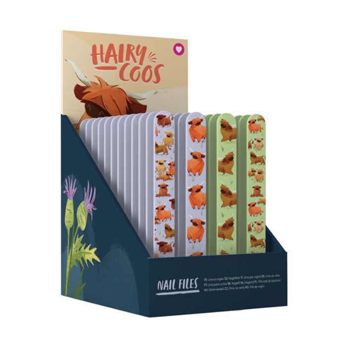 Nail File - Hairy Coos Highland Coo