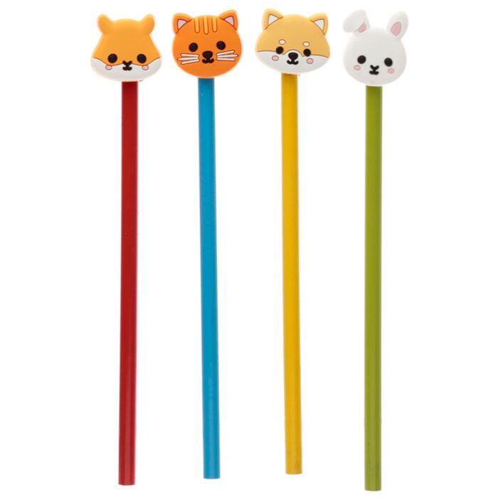 Pencil with PVC Topper - Adoramals