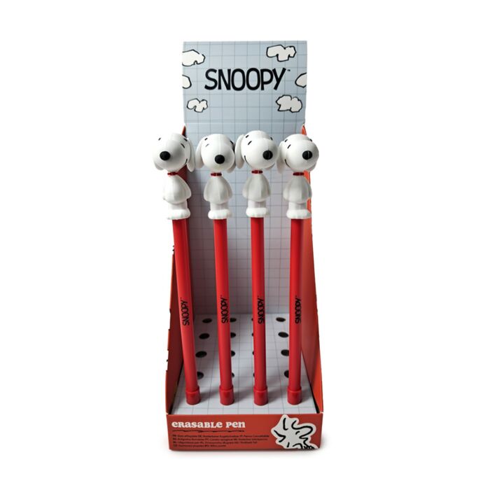 Erasable Pen with Silicone Topper - Peanuts Snoopy