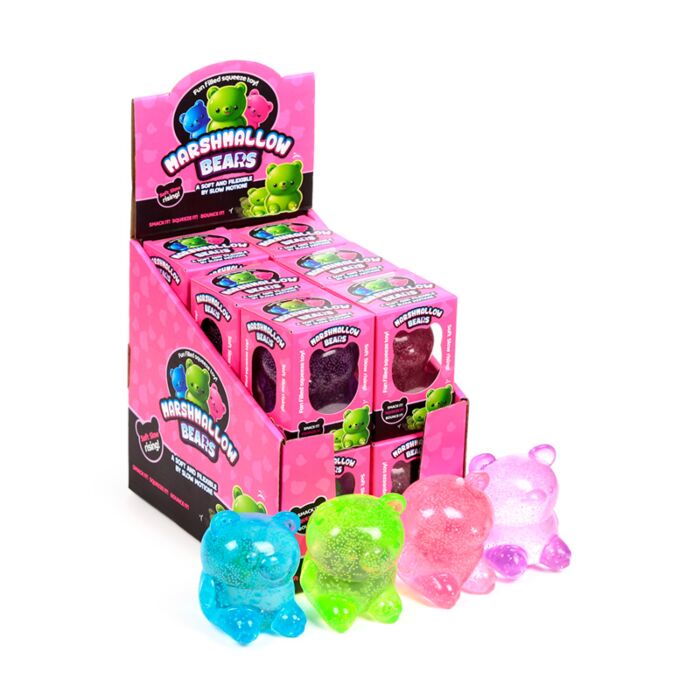 Maltose Glow in the Dark Stress Toy - Bear