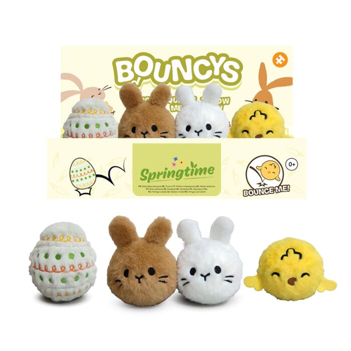 High Bounce Plush Ball Toy - Springtime