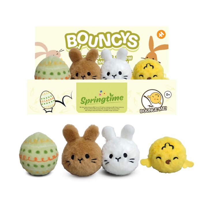 High Bounce Plush Ball Toy - Springtime