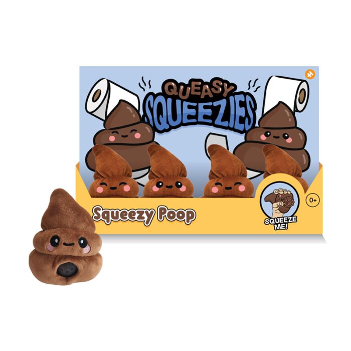 Queasy Squeezies Fidget Toy - Poop