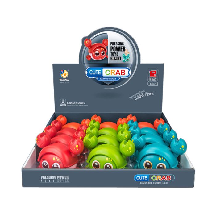 Press & Go Action Toy - Cute Crab Action Toy