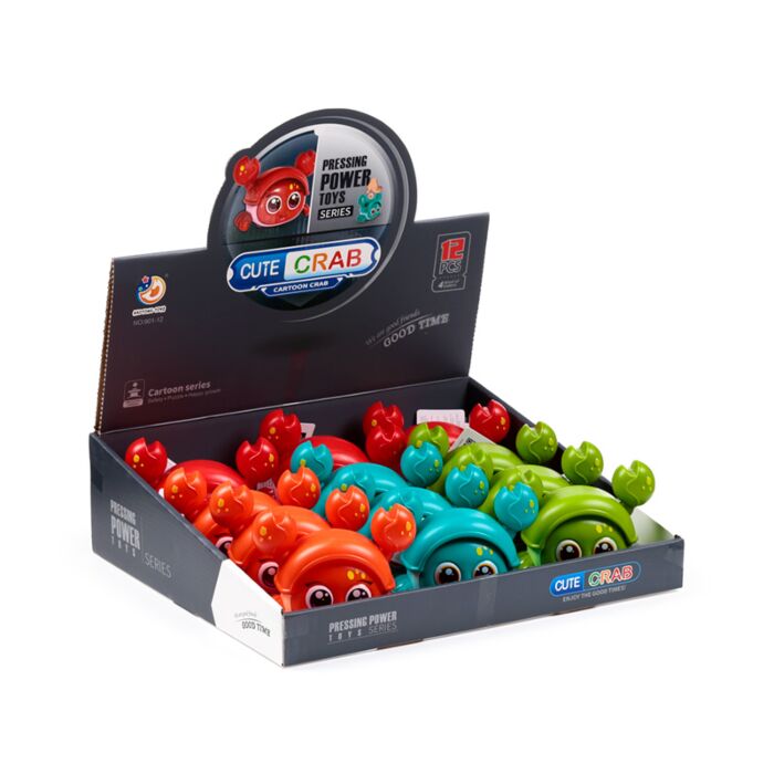 Press & Go Action Toy - Cute Crab Action Toy