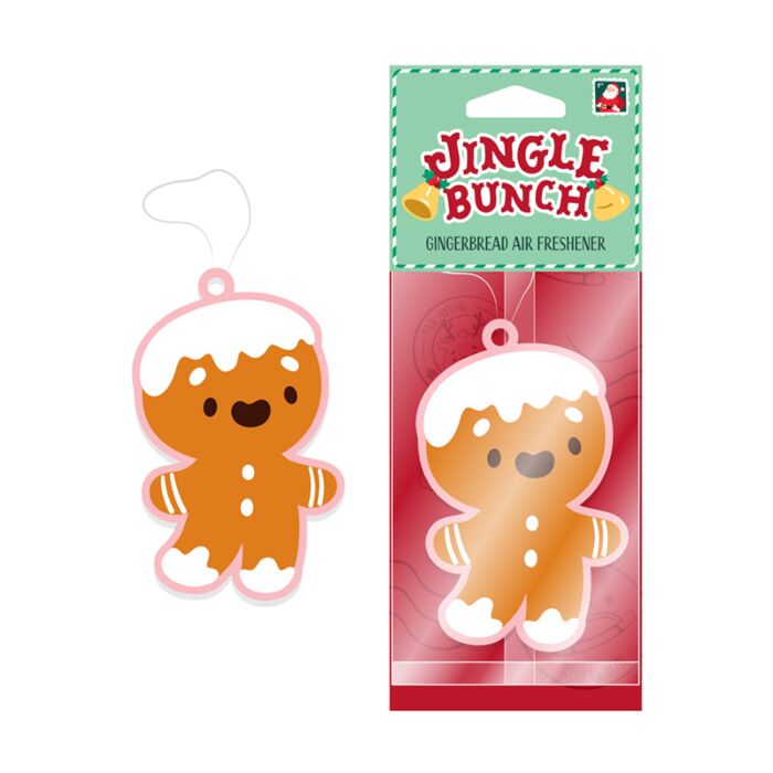 Air Freshener - Gingerbread Scented Jingle Bunch Christmas Gingerbread Man