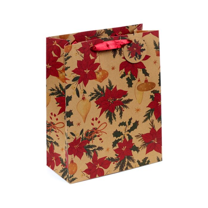 Christmas Gift Bag (Large) - Christmas Botanicals